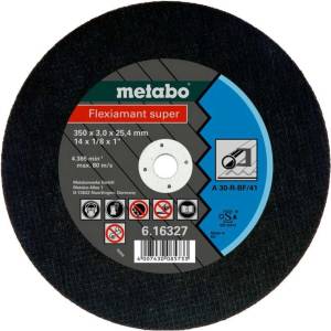 Metabo - Режещ диск за стомана, 350x25, 4 мм 616339000 (616339000)