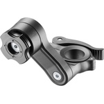 Interphone Поставка за мотор Interphone - Quiklox, черна (SMQUIKLOXHANDLEBAR)