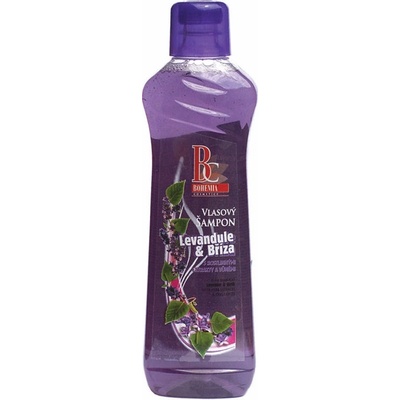 Bohemia Gifts šampon na vlasy Levandule a Bříza 1000 ml
