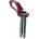 Blue Ice Aero Lite Ice Screw 10 cm Цвят: червен