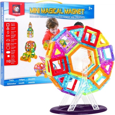 Majlo Toys magnetická stavebnica Magical Magnet 86 ks
