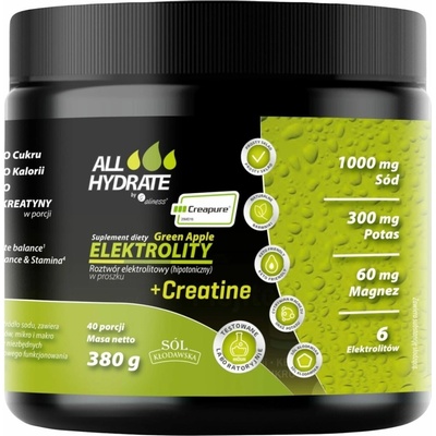 Aliness ALLHydrate Elektrolyty + Creatine Creapure 380 g