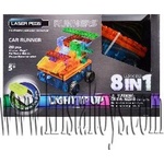  Светещ конструктор 8 в 1 - Кола laser pegs