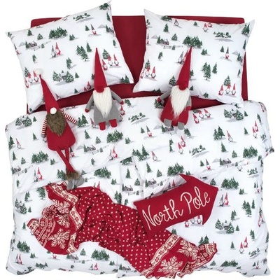 SCANquilt Obliečky klasik lesní elfovia 140x200 70x90