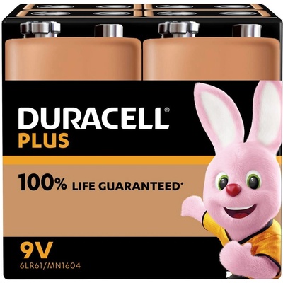 Duracell MN1604 Plus 9V 4ks