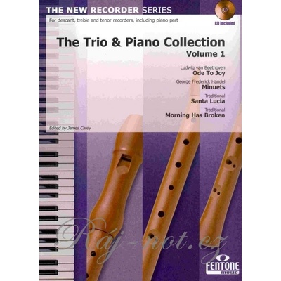 The Trio & Piano CollectionVolume 1 a CD trio zobcových flautov a klavír