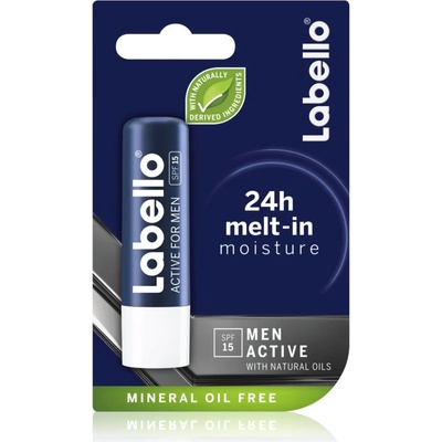 Labello Active Care балсам за устни за мъже 4, 8 гр