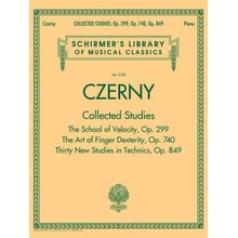 Czerny: Collected Studies - Op. 299, Op. 740, Op. 849: Schirmers Library of Musical Classics Volume 2108