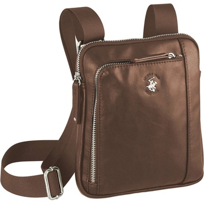 Beverly Hills Polo Club Taška crossbody BHPC Project S BH-1180-25 1 L hnědá