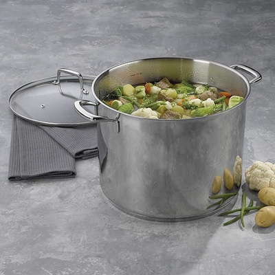 Kela 28 см дълбока тенджера с капак KELA от серия Flavoria