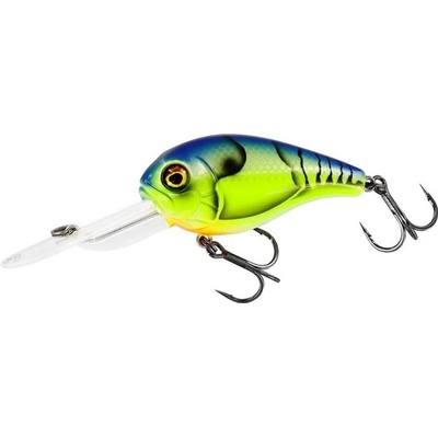 Westin MegaBite DR Crankbait Floating 6cm 19g Chartreuse Blue Craw