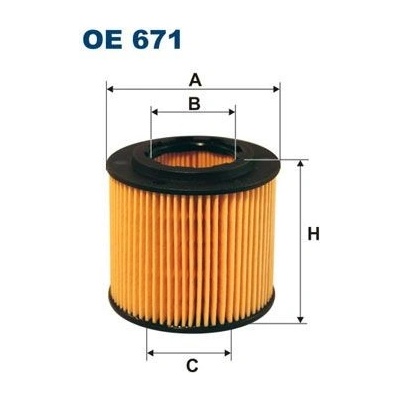 FILTRON Olejový filter OE 671