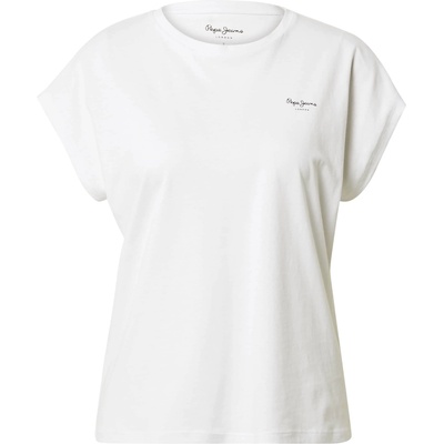 Pepe Jeans Тениска 'Bloom' бяло, размер M