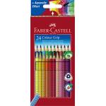 Faber-Castell Grip 2001 Комплект от 24 цветни молива FC112424 (FC112424)