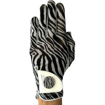 BEST OF GOLF America Womens Gold Glove Zebra Levá L