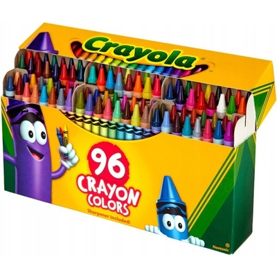 Crayons Crayola voskovky s strúhadlom pre deti 96 farieb