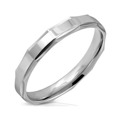 Šperky4U NSS3007 Pánský snubní ocelový prsten 3007-4