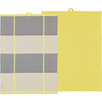 Södahl Малки кухненски кърпи Blocks 50 x 70 см жълти 2 бр (35088)
