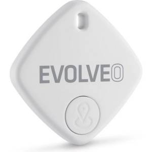 EVOLVEO TRACKTAG bluetooth проследяване за ключодържател, съвместим с iOS, FEHÉR ATE TRACKTAG-WH (ATE TRACKTAG-WH)