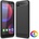 HTC Desire 12 Удароустойчив Carbon Fiber Калъф и Протектор