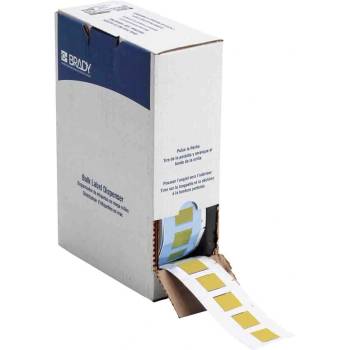 Brady BM-500-1-342-YL / 174486, Bulk PermaSleeve маркерни ръкави за кабели, 25.78 mm x 21.60 mm (174486)