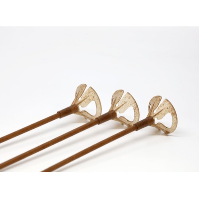 GEMAR Tyčka Eko 30cm na balónky plněné vzduchem s kloboučkem BIO z agáve – Zboží Dáma