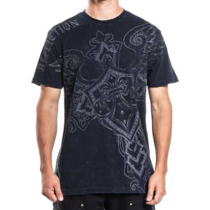 AFFLICTION мъжка тениска affliction - tragic reign - a29126-bklv