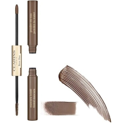 Clarins Brow Duo Riasenka na obočie 03 Cool Brown 2,8 g