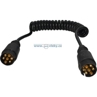 Tanatech Spirálový prodlužovací kabel 12V 2x 7-pól. vidlice – Zboží Mobilmania