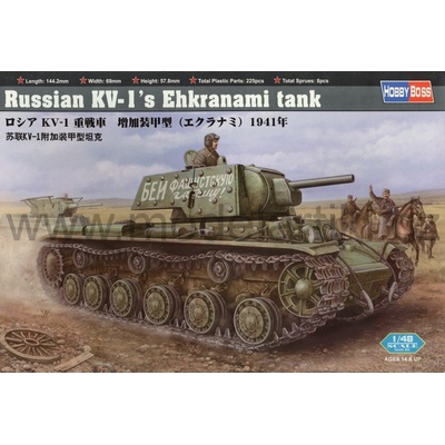 Hobby Boss KV-1 Ehkranami 1:48