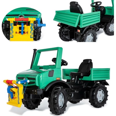 Rolly Toys šlapací auto UNIMOG s navijákem