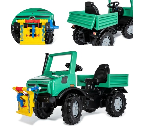 Rolly Toys šlapací auto UNIMOG s navijákem