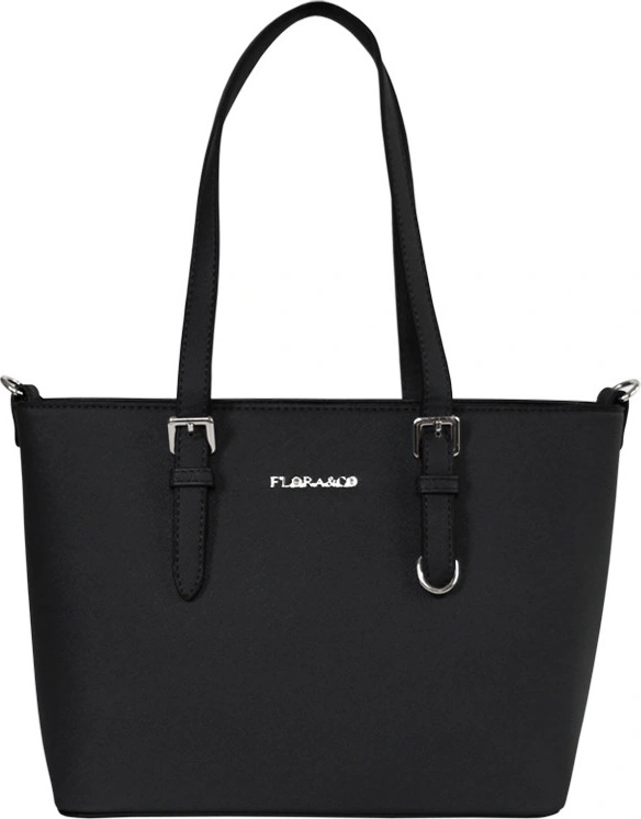 Flora & Co kabelka čierna