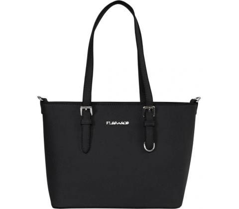 Flora & Co kabelka čierna