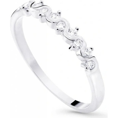 Cutie Jewellery prsteň z bieleho zlata Z8022-2086 10 X 2