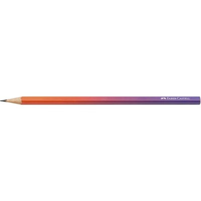 Faber-Castell Графитен молив faber-castell Поток червено-лилав b триъгълен (118404)