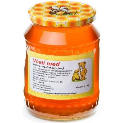 Farkašovský kvetový včelí med - viacdruhový 1kg