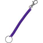 HANSTIK Keychain 40 mm 12 units - Purple (Pink / Orange / Yellow / Green / Blue / Purple)
