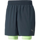 Puma RUN 2IN1 5 short modré 521049-42