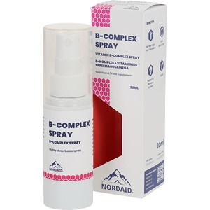 Nordaid B-Complex Спрей за уста, мента, 30 ml, Nordaid (010195 NRD)