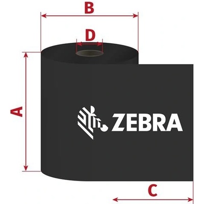 Zebra ZipShip 3200, 60mm x 300m, TTR, vosk/pryskyřice 03200BK06030
