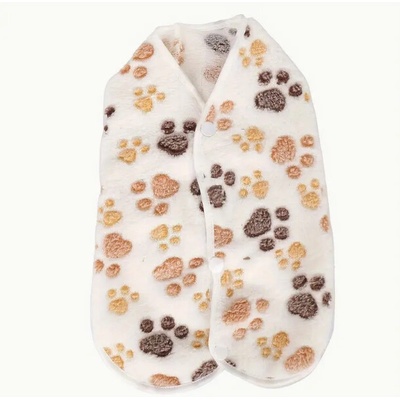 Soft Coral Fleece Propínací Mikina Vesta pro psa