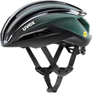 uvex Каска за шосейно колоездене Uvex Surge Aero Mips Bike helmet - Black / Sage Green Matt - размер 56-59 cm (851-1795-0112)