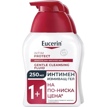 Eucerin pH5 Комплект - Интимен душ гел, 2 х 250 ml (Лимитирано)