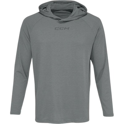 CCM mikina CCM Premium Training Hoodie SR šedá Senior