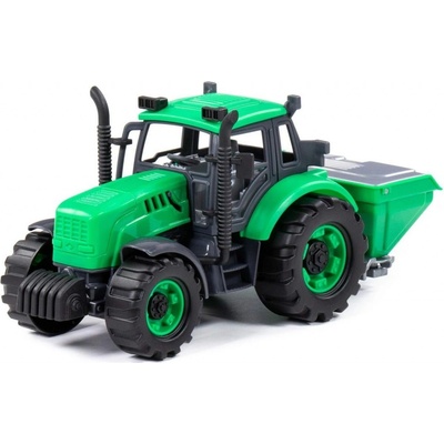 Polesie Toy Tractor 91239 Rozmetadlo hnojiv víko kapoty zelené na pantech