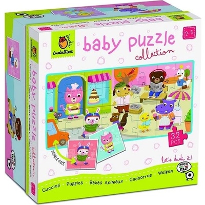 Ludattica Mláďátka Oboustranné pro nejmenší 20477 32 dielov