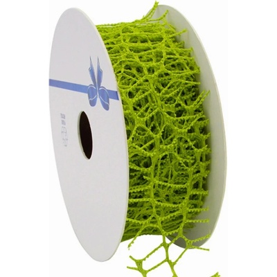 Pavučinová stuha Coral 38 mm x 10 m jarní zelená