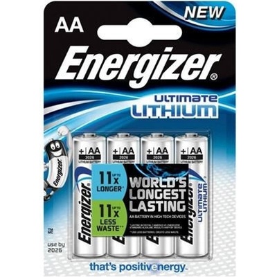 Energizer Ultimate Lithium AA 4ks AAEN016