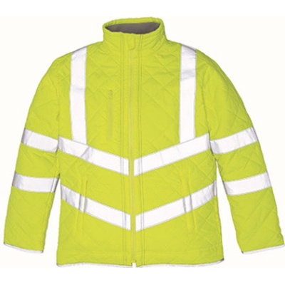 Yoko reflexní prošívaná bunda HVW706 Hi-Vis Yellow